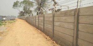 Solar Precast Compound Wall