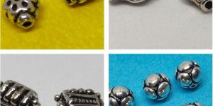 925 Silver Dye Beads