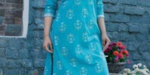 Ladies Straight Kurti and Pant Set