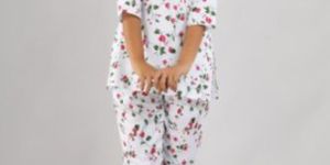 Ladies Half Sleeve Night Suit