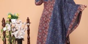 Ladies Printed Anarkali Suit