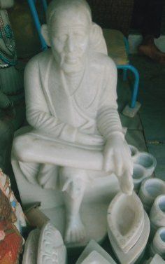 Marble Sai Baba Statue