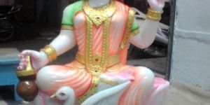 Marble Saraswati Mata Statue