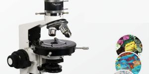 PM-10 Inclined Monocular Polarising Microscope