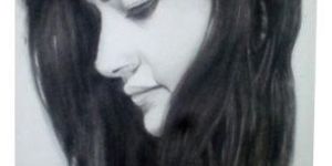 Wall Decor Sketch Portrait Painting