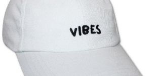 White Trendy Cap