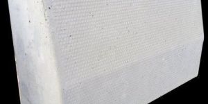 White RCC Road Divider