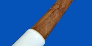 Porcelain Wooden Handle Pestle