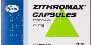 ZITHROMAX 250 MG CAPSULES