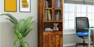 Tubular Wooden File Cabinet