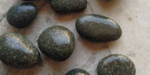Green Color River Pebble