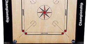 Championship Model Carrom Board with Wheel