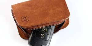 MANOGYA Brown Premium Custom Key Case