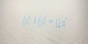 120 Inch Greige Cotton Fabric