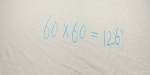 126 Inch Greige Cotton Fabric