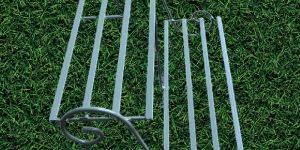 Two Step Pot Rack Stand, Garden Bench for Roof and Outdoor