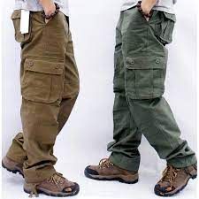 Mens Cargo Trousers