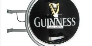 Rotating Glow Sign Board