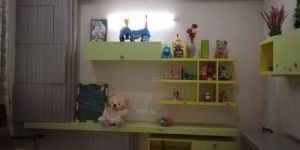 Plywood Showcase Shelf