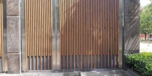 Stainless Steel Main Gate