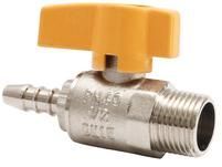 Male Threaded Gas Valve