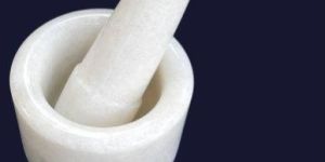 Marble Mortar & Pestle Set