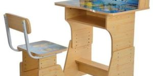 Wooden Single Student Desk