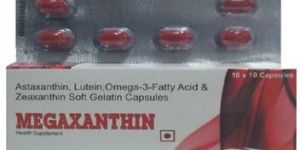 Omega-3 Fatty Acids Lutein and Combination Capsule
