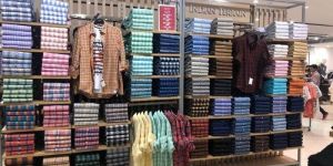 Super Market Garment Display Rack