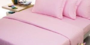 Striped Cotton Bed Sheet