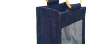 Laminated Jute Cosmetic Bag