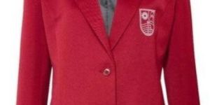 Red School Uniform Blazer