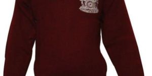 V Neck School Uniform Sweater