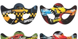 Racing Car Eye Mask