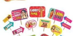 Wedding Mehndi Props