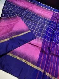 Printed Slub Cotton Sarees
