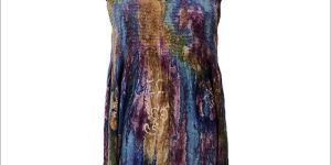 Ladies Tie Dye Beach Sleeveless Dress