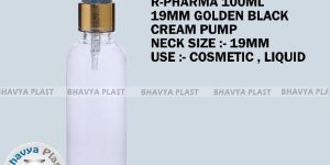 r-pharma 100 ml transparent pet bottle