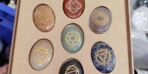 Seven Crystal Chakra Stones Set