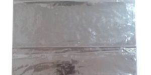 Transparent Button PVC Hanger Bag