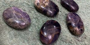 Oval Shaped Amethyst Gemstones