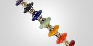 Seven Chakra Agate Stone Round Stick