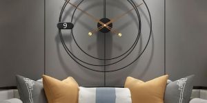 Metal Wall Clock