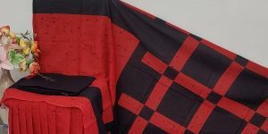 Handblock Print Saree