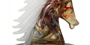 Horse Head Showpiece