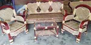 Fancy Bamboo Cane Sofa Set
