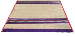Striped Korai Grass Mat