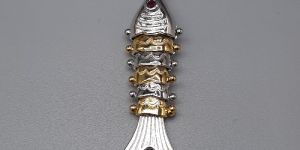 Sterling Silver Fish Pendant