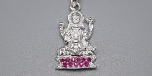 Sterling Silver Laxmi Pendant