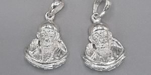Sterling Silver Sai Baba Pendant